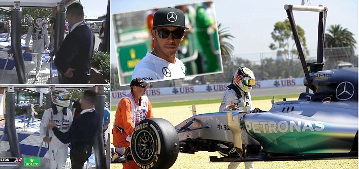 Hamilton Pimpin Pole di Melbourne, Vettel Tersingkir dari 10 Besar